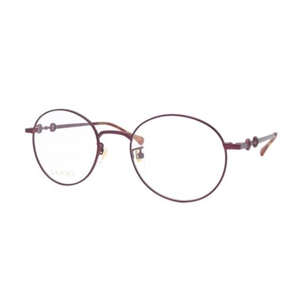 GUCCI 正規品 グッチ ラウンド マットレッド チタン製 GG1228OJ-002 