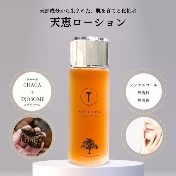 天恵ローション 樺のあな茸エキス チャーガ 化粧水 エクソソーム 無  
