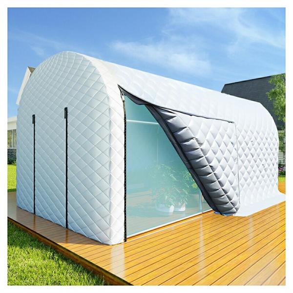 【優れた防寒断熱性能で極寒にも対応】厚手の布団素材を採用し、優れた断熱効果を発揮。冬場、外部気温が - 40℃の厳しい環境でも、内部を約 12℃に保つことが可能です。植物や車両を霜害や凍結から守り、快適な育成保管環境を提供します。 ? 【強...