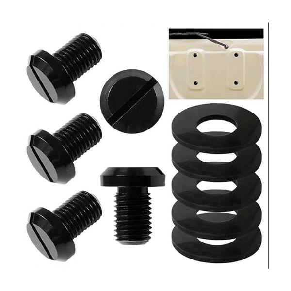 [Release date: June 4, 2025]【バックドアボルトに合わせた専用設計】当社のジムニーボルトはスペアタイヤ取り外し後、タイヤレスでの孔を埋める専用の化粧ボルトです。ネジ頭下を15mmと従来商品より倍の長さに設計し、ネジ...