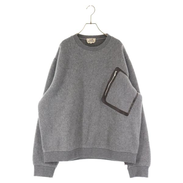 HERMES エルメス 23AW ハイライトポケット付き スウェット  