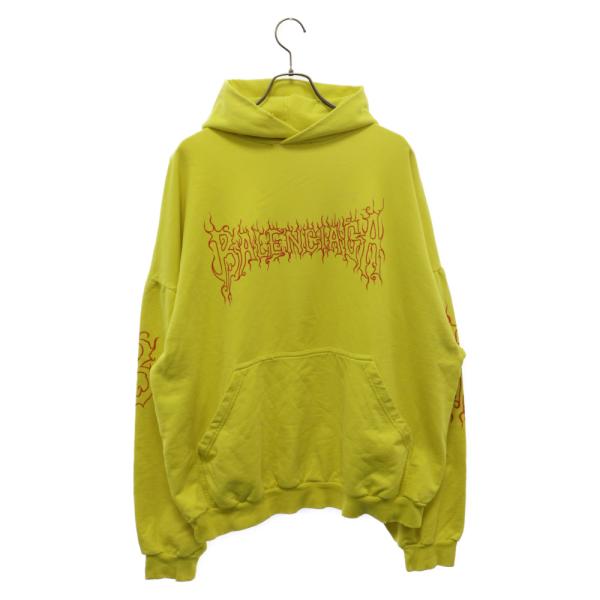BALENCIAGA バレンシアガ 24SS ファイヤーロゴ オーバーサイズ BALENCIAGA バレンシアガ 24SS ファイヤーロゴ オーバーサイズ