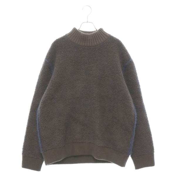 JIL SANDER（ジルサンダー） モックネック ステッチデザインシャギー