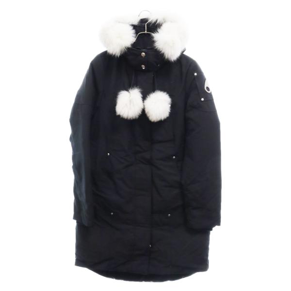 MOOSE KNUCKLES ムースナックルズ STIRLING PARKA ミリタリーダウンコート MK2003LB ブラック レディース MOOSE KNUCKLES ムースナックルズ STIRLING PARKA ミリタリー