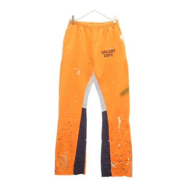 パンツ GALLERY DEPT GD LOGO PAINTED FLARE PANTS GALLERY DEPT. GD LOGO FLARE SWEATPANTS | WHITE