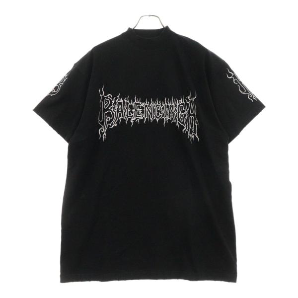 BALENCIAGA バレンシアガ ダークウェブ ファイヤーロゴ プリント BALENCIAGA バレンシアガ ダークウェブ ファイヤーロゴ プリント