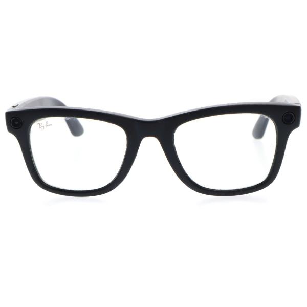 しょしょRay-BanスマートグラスWAYFARERRW4006 RAY-BAN | META WAYFARER Sunglasses in Black and Clear