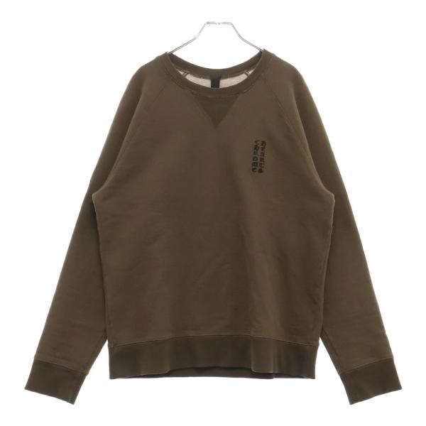 CHROME HEARTS クロムハーツ Y NOT ロゴ刺繍クルーネック CHROME HEARTS クロムハーツ Y NOT ロゴ刺繍クルーネック