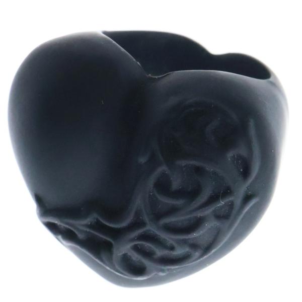 CHROME HEARTS クロムハーツ HEART PLSTC RING ハート シリコン