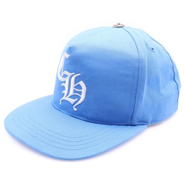 chrome hearts CH刺繍ベースボール帽子 CHROME HEARTS BASEBALL CAP キャップ 刺繍 水色 CHROME HEARTS