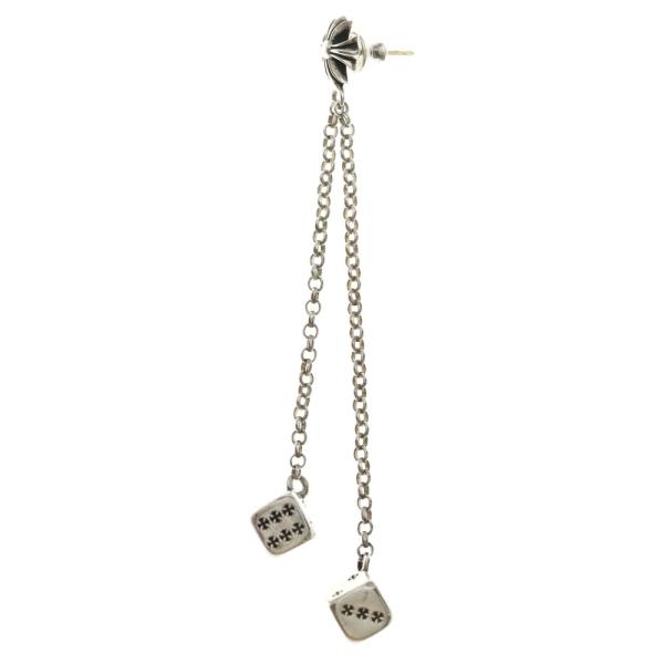 CHROME HEARTS（クロムハーツ） DICE DBL ダブルダイス シルバーピアス