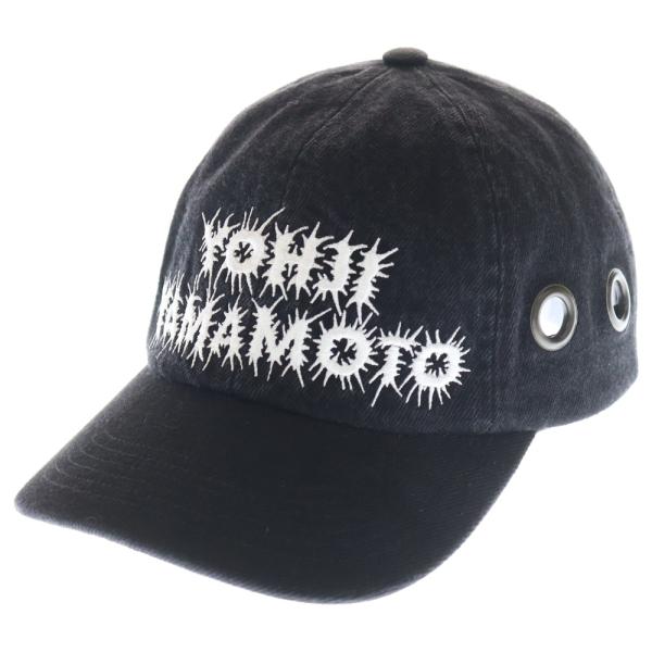 【中古】シュプリーム SUPREME × Y's by Yohji Yamamoto 25AW Grommet 6-Panel Cap キャップ 帽子 ブラック Supreme（シュプリーム） 25AW ×Yohji Yamamoto Grommet 6-Panel