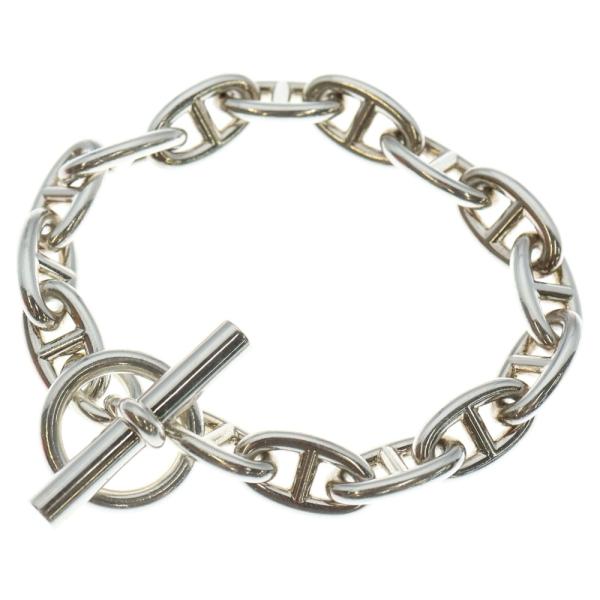 ❣️HERMES GMシェーヌダンクル❣️ブラック チェーンブレスレット エルメス ブレスレット シェーヌダンクル GM 13コマ SV925 箱