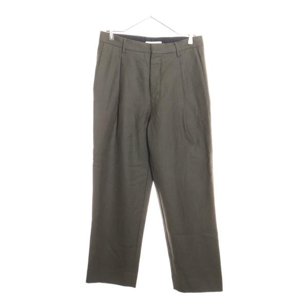 LEMAIRE（ルメール） タック ウールスラックスパンツ グレー : BRING