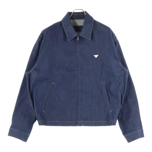 PRADA（プラダ） 25AW ウォッシュ加工 デニム ブルゾンジャケット