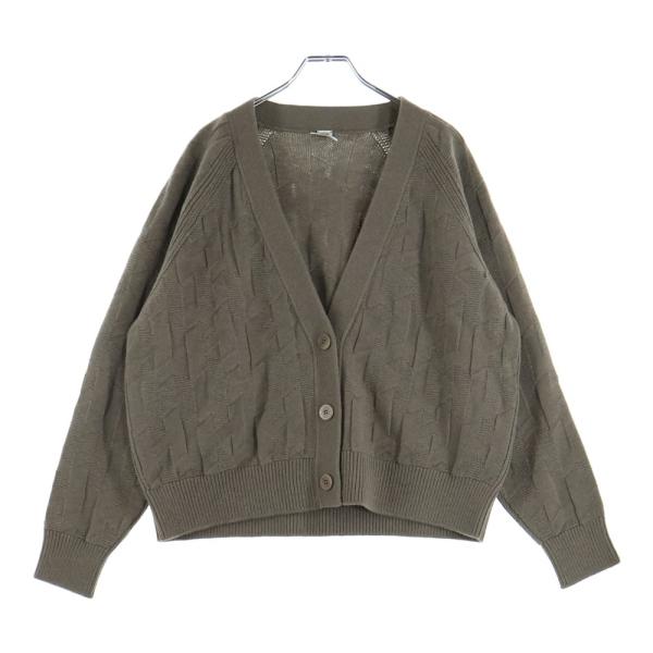 HERMES（エルメス） Hモチーフ コロゾボタン ニットカーディガン