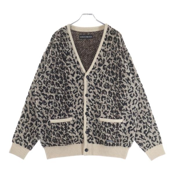 WACKO MARIA（ワコマリア） LEOPARD MOHAIR CARDIGAN レオパード柄