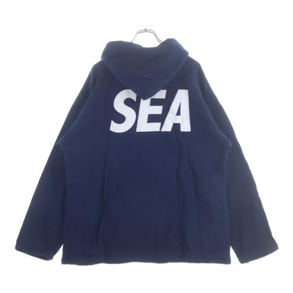 WIND AND SEA（ウィンダンシー） 19AW SEA BIG ZIP HOODIE ロゴ