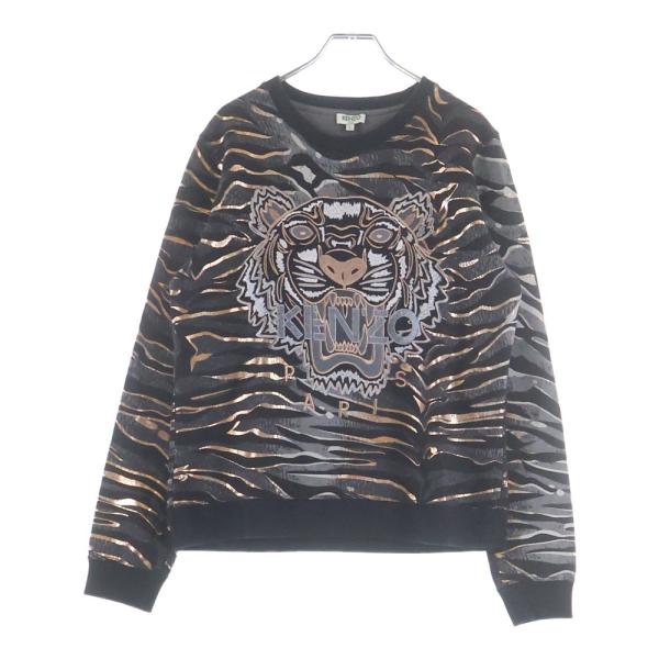 KENZO トレーナー KENZO（ケンゾー） Tiger Stripes Sweatshirt タイガー刺繍 クルー