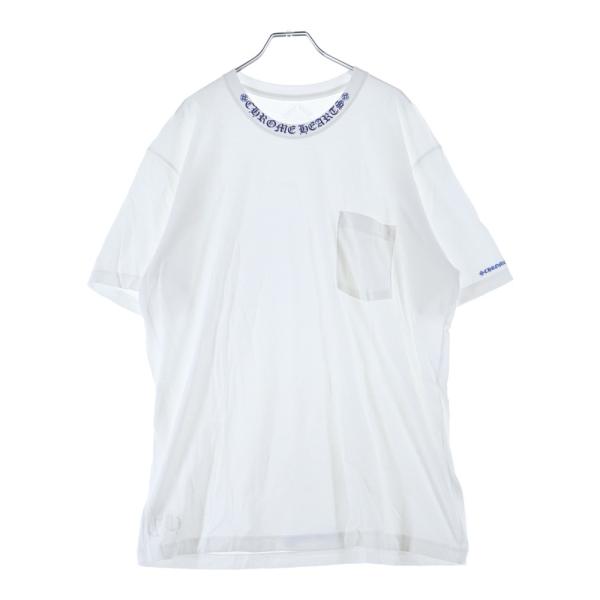 CHROME HEARTS（クロムハーツ） CH T-SHIRT ネックロゴプリント半袖T