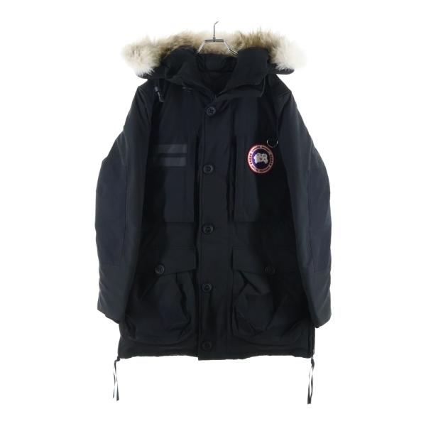   カナダグース Macculloch Parka マクローチ ロゴワッペン ダウンジャケット ブラック 9512M CANADA GOOSE（カナダグース） Macculloch Parka マクローチ ロゴ