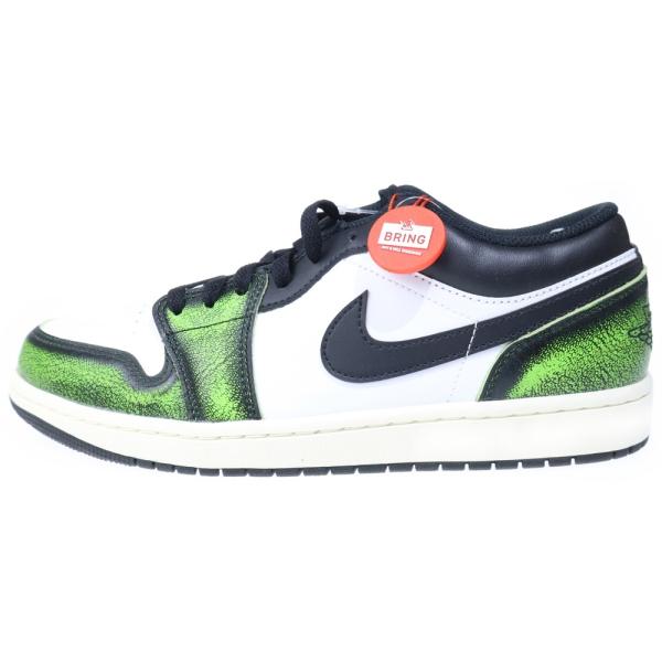 NIKE ナイキ AIR JORDAN1 LOW エアジョーダン1 ウェアアウェイ ローカットスニーカー ブラック/ホワイト US9.5/27.5cm DN3705-003