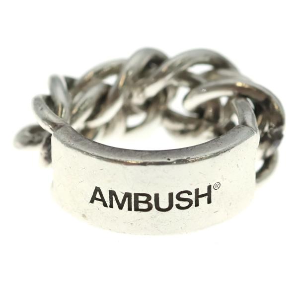 AMBUSH（アンブッシュ） CHAIN RNG 4 チェーンリング シルバー : BRING