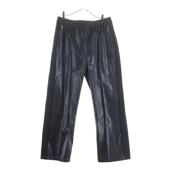 ニードルス ヌビアン別注 トラックパーカー パイソン柄 m Needles（ニードルス） 24SS×NUBIAN TRACK PANTS SYNCETIC LEATHER