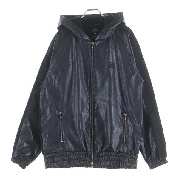 Needles（ニードルス） 24SS ×NUBIAN TRACK HOODIE SYNCETIC LEATHER