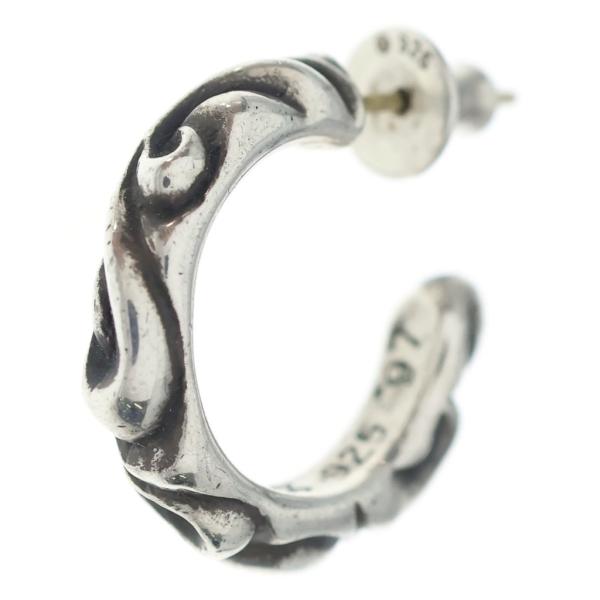 CHROME HEARTS（クロムハーツ） HOOP SCROOL スクロール フープピアス