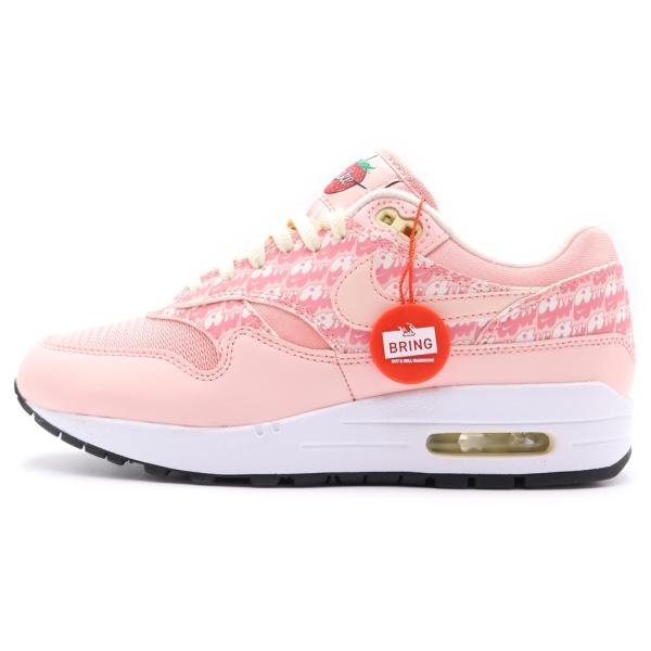 ナイキ NIKE AIR MAX 1 エアマックス1 プレミアム ストロベリーレモネード ローカットスニーカー US5/23.5cm CJ0609-600