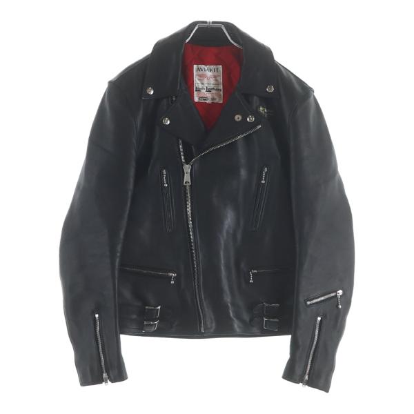 Lewis Leathers ルイスレザー ブラック　ライトニング　シープ 38 Lewis Leathers ルイスレザー LIGHTNING SHEEP SKIN ライトニング