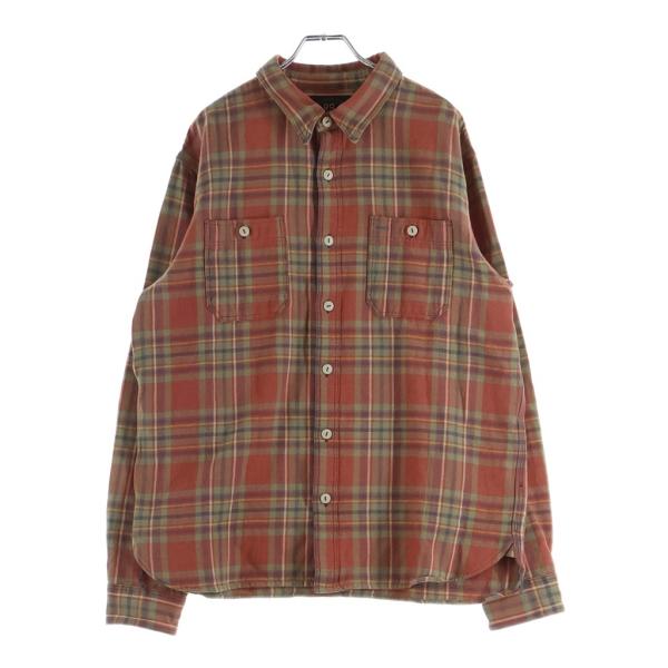 RRL ダブルアールエル Check Twill Work Shirt Red/Blue/Green 長袖