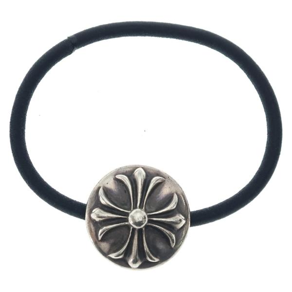 CHROME HEARTS クロムハーツ HAIRBAND クロスボール ヘアバンド ヘアゴムコンチョ シルバー BCA151 CHROME HEARTS（クロムハーツ） HAIRBAND クロスボール ヘアバンド