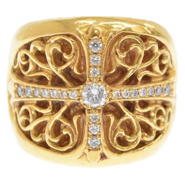 CHROME HEARTS クロムハーツ 22K CLSSC OVAL P/D/クラシック CHROME HEARTS クロムハーツ 22K CLSSC OVAL P/D/クラシック
