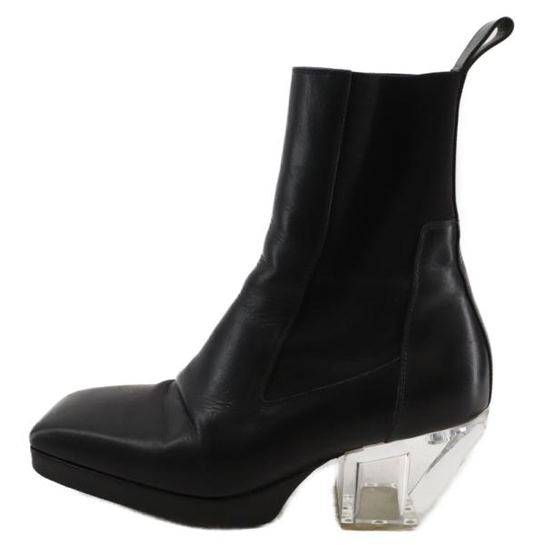 訳アリ　Rick Owens リックオウエンス　ブラック　ブーツ　ピンヒール shopbring_1324f270051