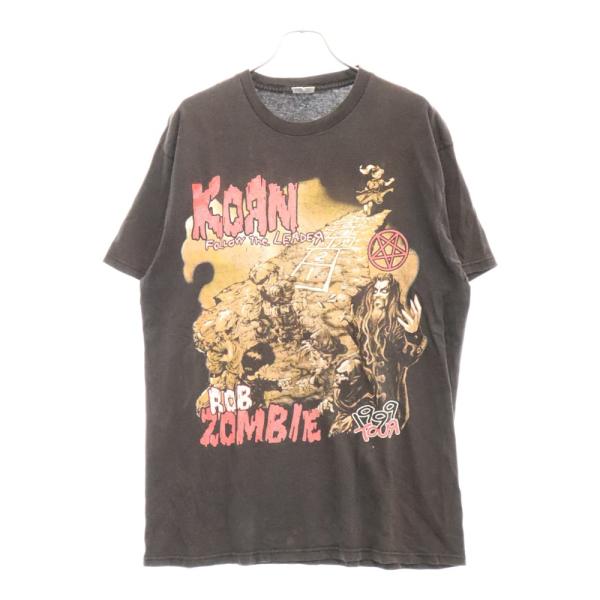 VINTAGE ヴィンテージ 90s KORN x ROB ZOMBIE 1999 TOUR BOOTLEG