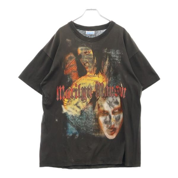 MARILYN MANSON 90年代 マリリンマンソン Tシャツ L 両面プリ MARILYN MANSON 90年代 マリリンマンソン Tシャツ L 両面プリ