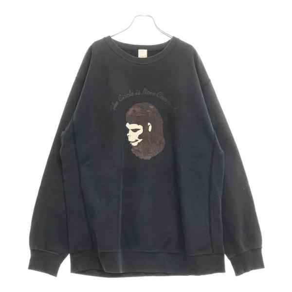 A BATHING APE アベイシングエイプ 00-90s PRINT SWEAT 両面 A BATHING APE アベイシングエイプ 00-90s PRINT SWEAT 両面