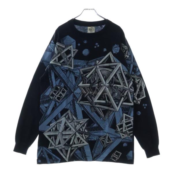 VINTAGE ヴィンテージ 90S M.C. Escher OVP L/S エッシャー カメレオン