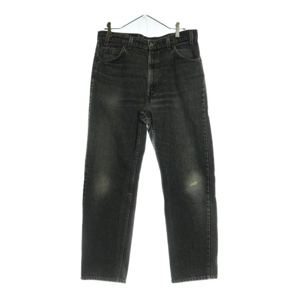 サ*ル様 90s USA製Levi's リーバイス505デニムパンツ　ブラックW Levi's（リーバイス） 90S 505 USA製 ブラックデニム パンツ ブラック