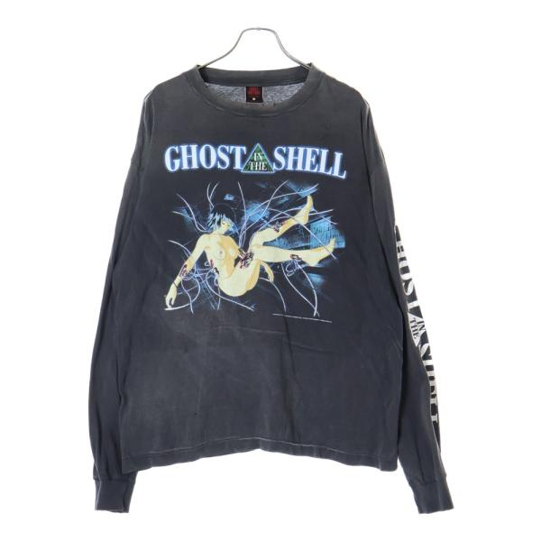 新品 SAINT MICHAEL セントマイケル 24AW GS_LS TEE / ILYA GITS GHOST IN THE SHELL 攻殻機動隊 Tシャツ SM-YS1-0000-C34 XL BLACK SAINT MICHAEL セントマイケル 24AW GS LS TEE ILYA GITS 攻殻機動隊