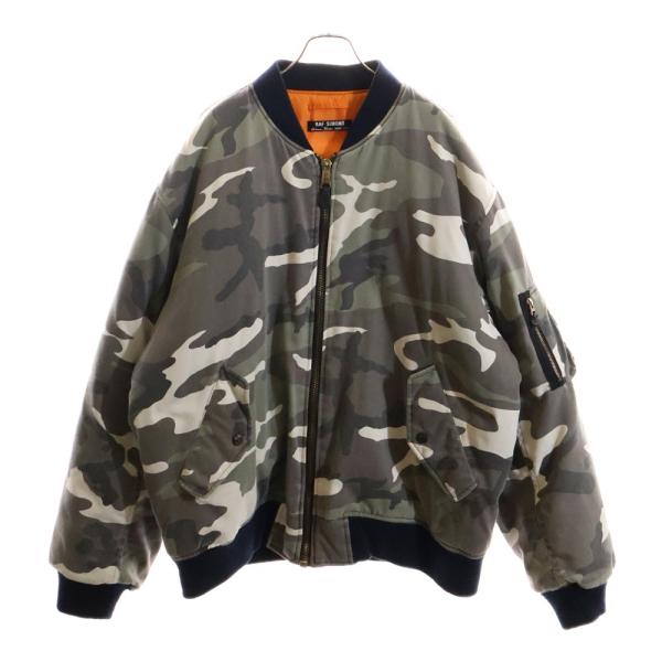 Raf Simons MA-1ジャケット グレー RAF SIMONS（ラフ シモンズ） 01AW Archive Riot Riot Riot期 Bomber