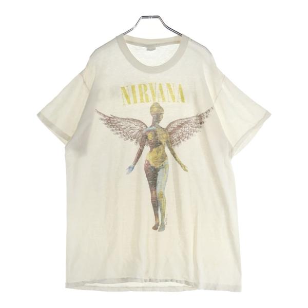 NIRVANA ニルヴァーナ IN UTERO Tシャツ XL 両面プリント VINTAGE ヴィンテージ 90s NIRVANA IN UTERO ニルヴァーナ