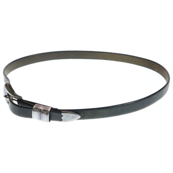 goro's（ゴローズ） プレーン4点式ベルト ブラック : BRING Yahoo