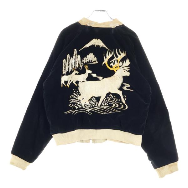VINTAGE ヴィンテージ 50s Souvenir Jacket TTS ZIP 別珍 リバーシブル