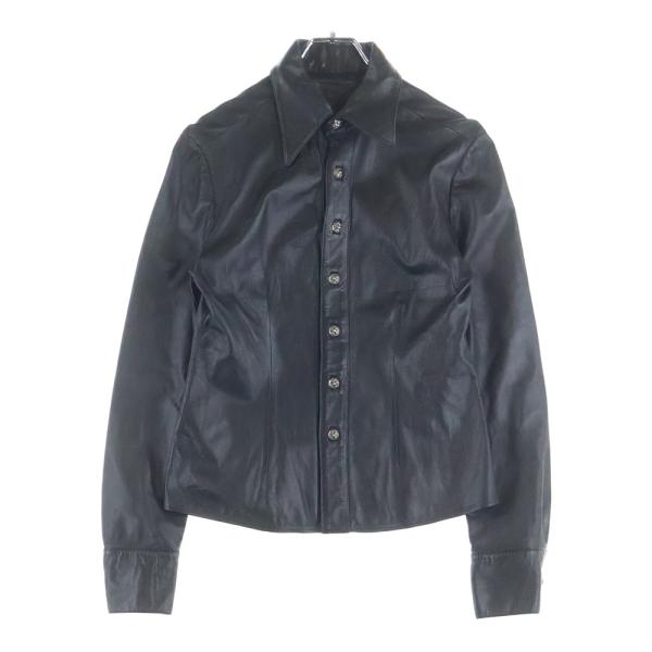 CHROME HEARTS（クロムハーツ） CROSS BALL クロスボールボタン レザー