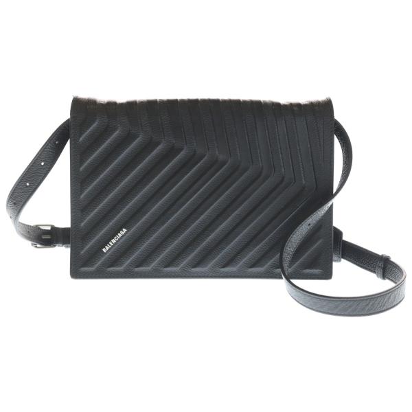 【極美品】バレンシアガ Car Flap カー フラップ ブラック レザー BALENCIAGA（バレンシアガ） CAR FLAP カー フラップ ショルダー