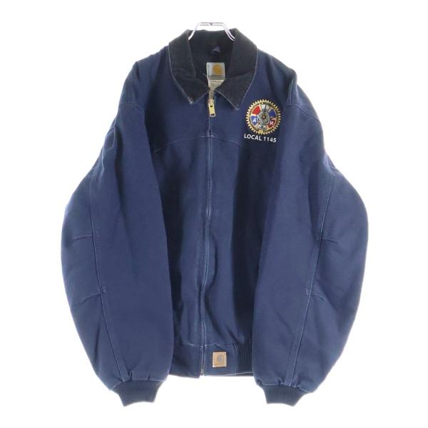 カーハート　サンタフェジャケット　ネイビー　XL J14MDT Carhartt（カーハート） 00s サンタフェ コットンダック ジャケット