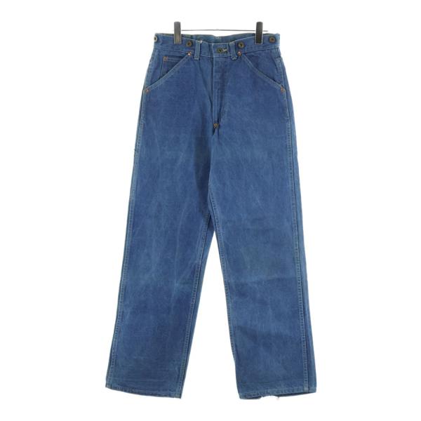 LEE リー 70s BOSS OF THE ROAD SCOVILL MADE IN USA 77 ヴィンテージ デニムロガーパンツ セミオートマチック デニムパンツ インディゴ 050-3641 Lee（リー） 70s BOSS OF THE ROAD SCOVILL MADE IN USA 77